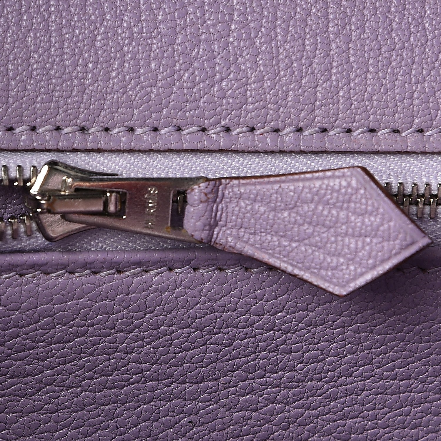 Hermes Epsom Horseshoe Birkin 35 Etain Lilac 18 of 27