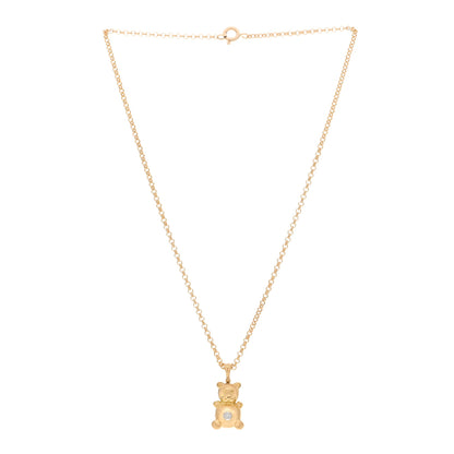 Buccellati 18K Yellow Gold Diamond Bubu Necklace 2 of 3