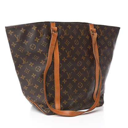 Louis Vuitton Monogram Sac Shopping Tote 2 of 13