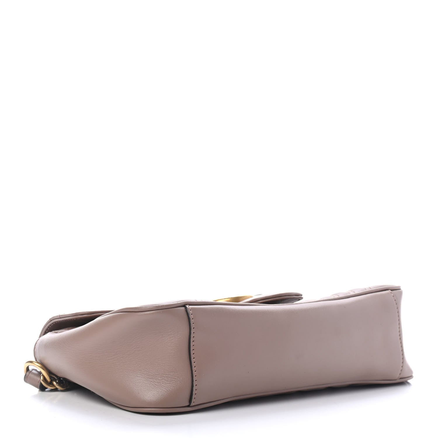 Gucci Calfskin Matelasse Small GG Marmont Shoulder Bag Porcelain Rose 4 of 6