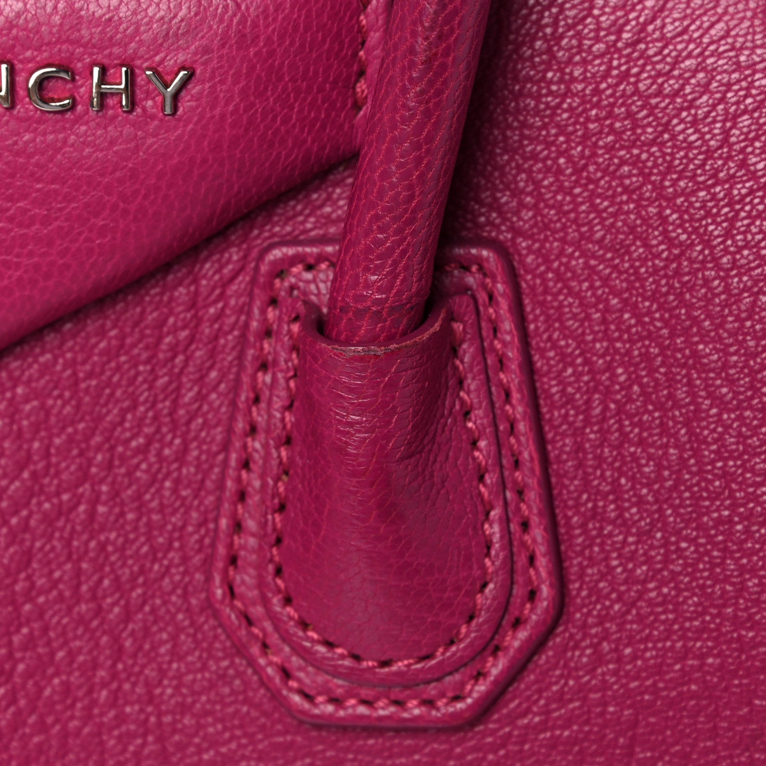 Givenchy Sugar Goatskin Mini Antigona Magenta 17 of 23