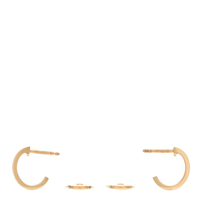 Cartier 18K Yellow Gold Small LOVE Hoop Earrings 3 of 5