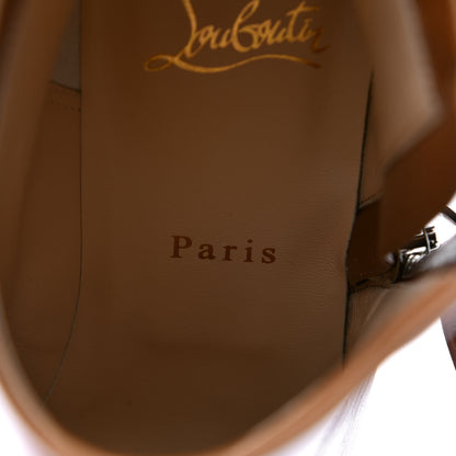 Christian Louboutin Calfskin Ziptotal 85 Ankle Boots 39.5 Cuoio 9 of 10