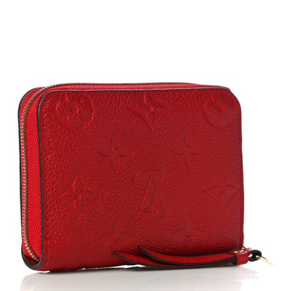 Louis Vuitton Empreinte Zippy Coin Purse Cherry 3 of 9