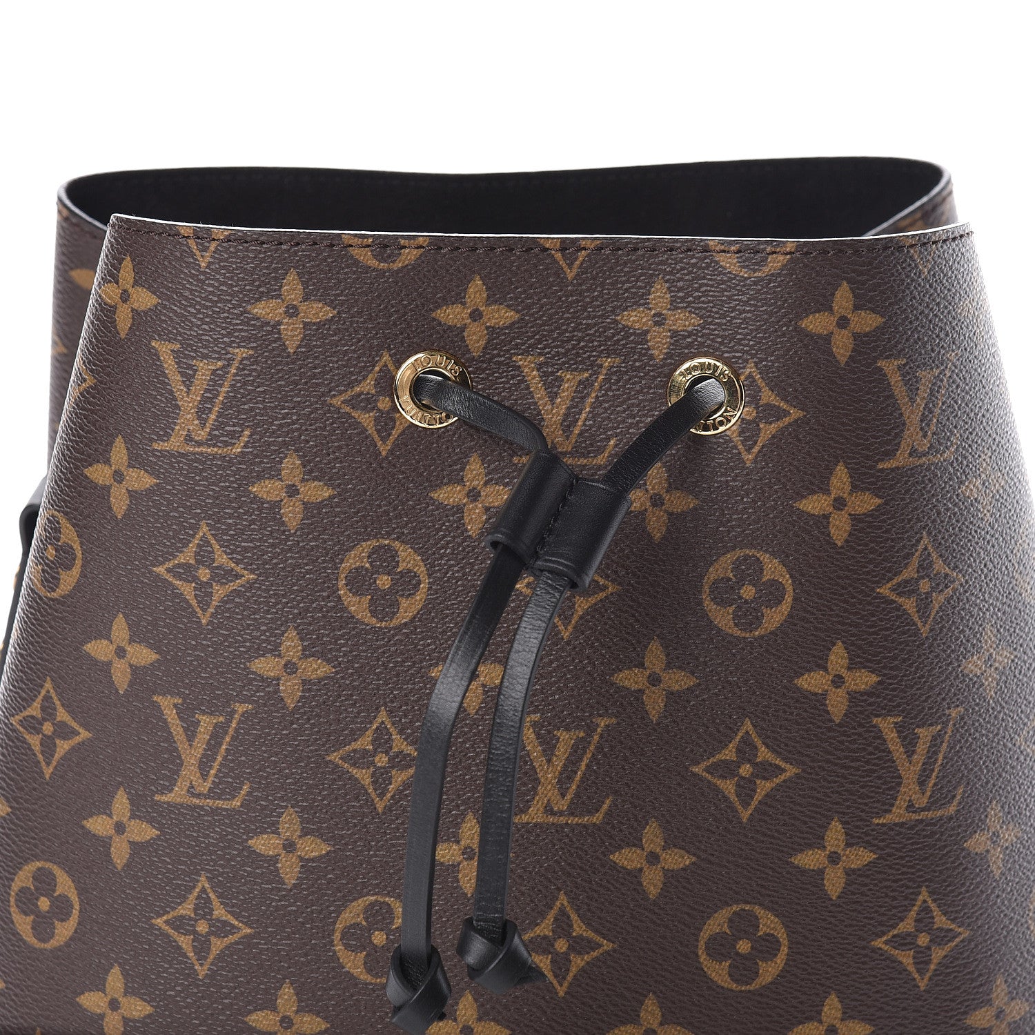 Louis Vuitton Monogram Neonoe MM Black 6 of 8