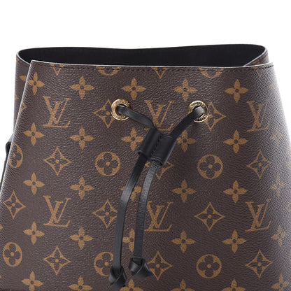 Louis Vuitton Monogram Neonoe MM Black 6 of 8