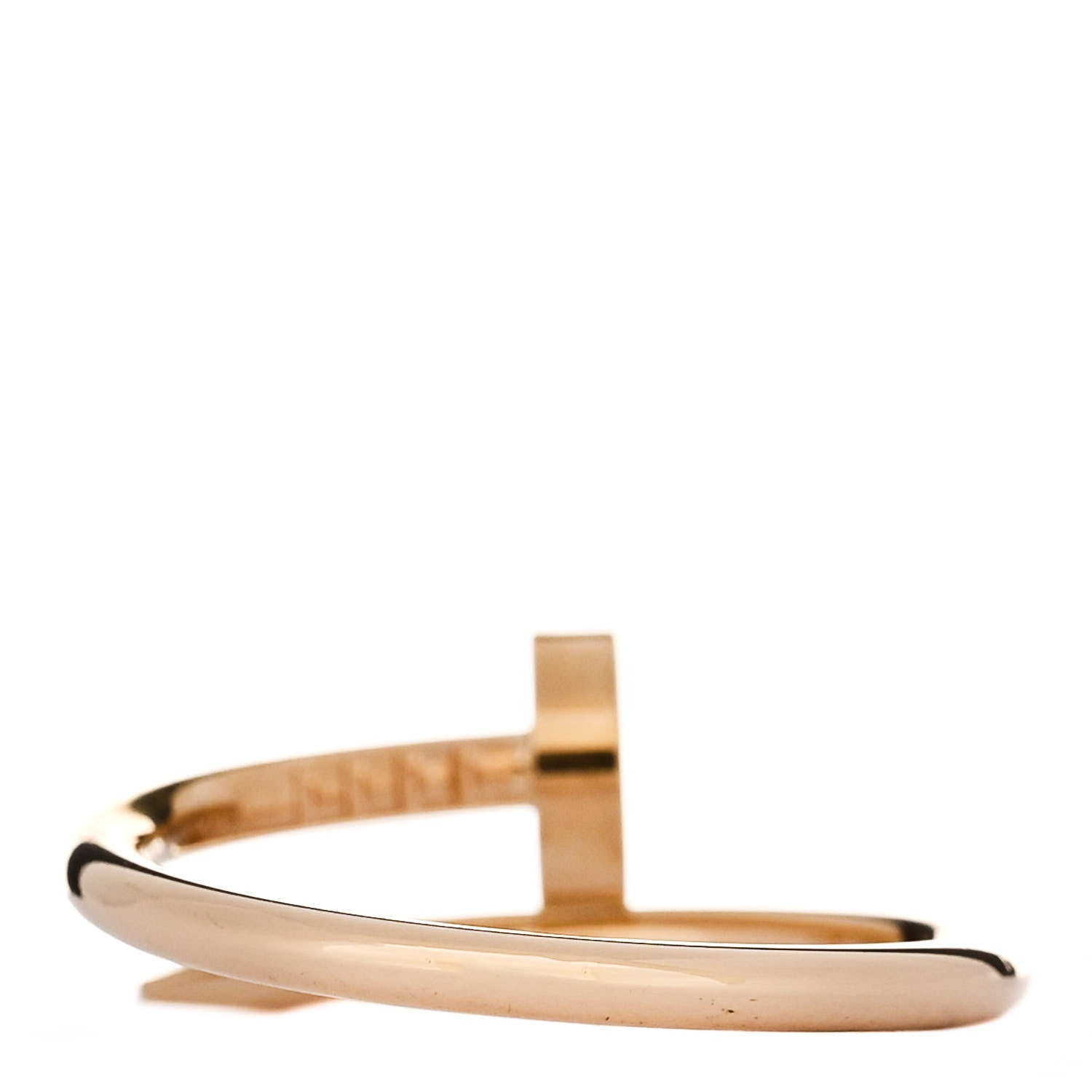 Cartier 18K Yellow Gold Small Juste Un Clou Ring 50 5.25 3 of 4