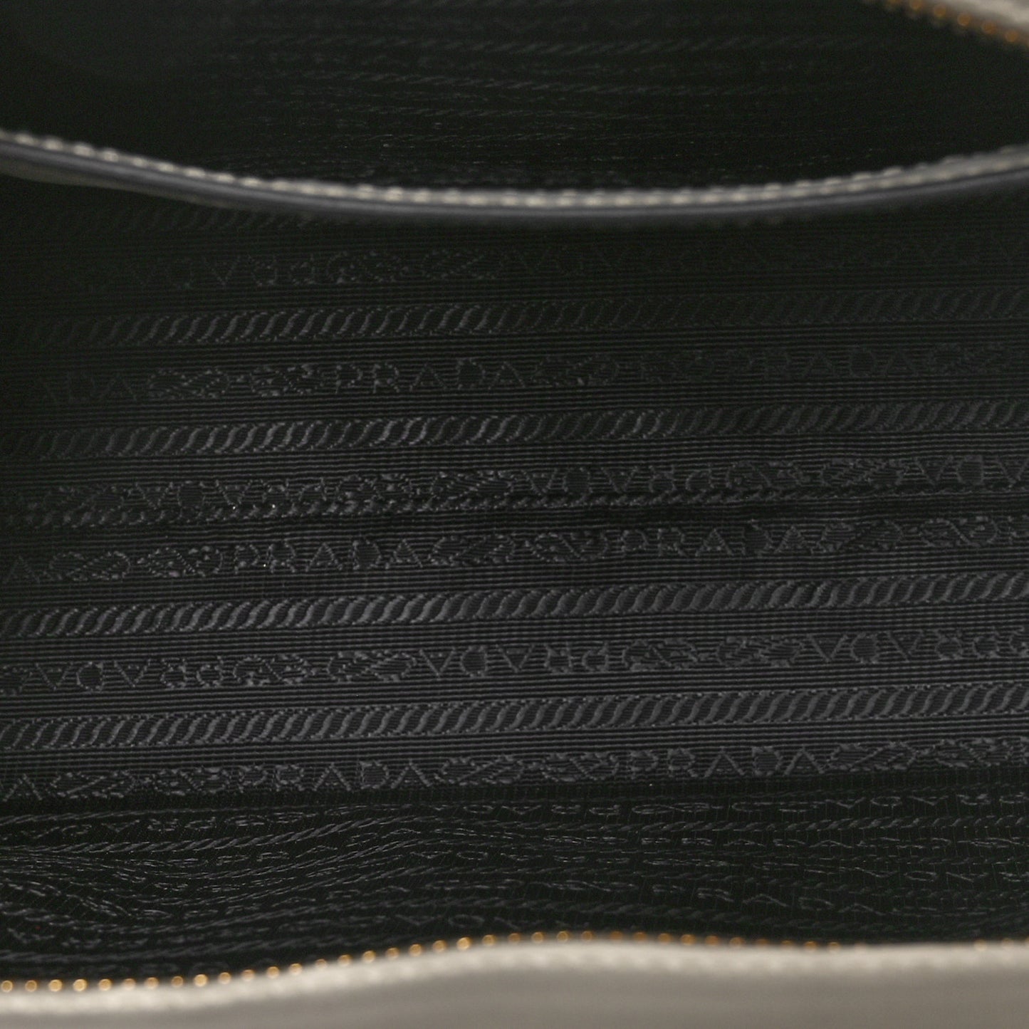 Saffiano Soft Calfskin Small Zippered Tote White