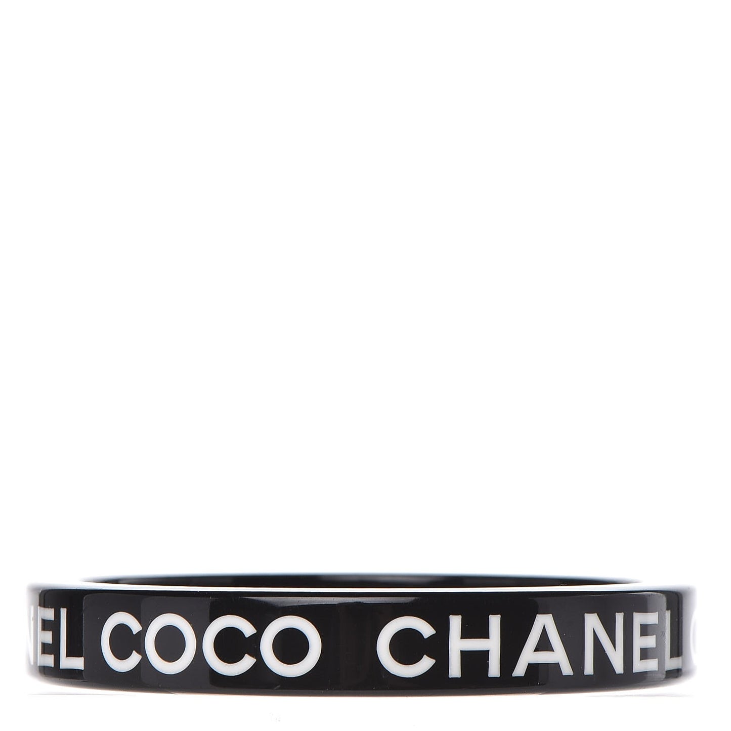 Resin Coco Bangle Black