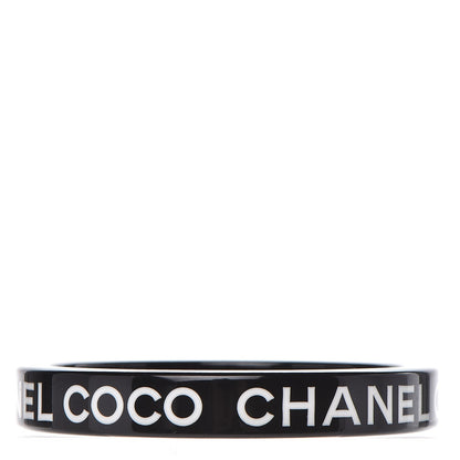 Chanel Resin Coco Bangle Black 1 of 5