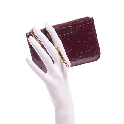 Louis Vuitton Vernis Key Pouch Violet 2 of 7