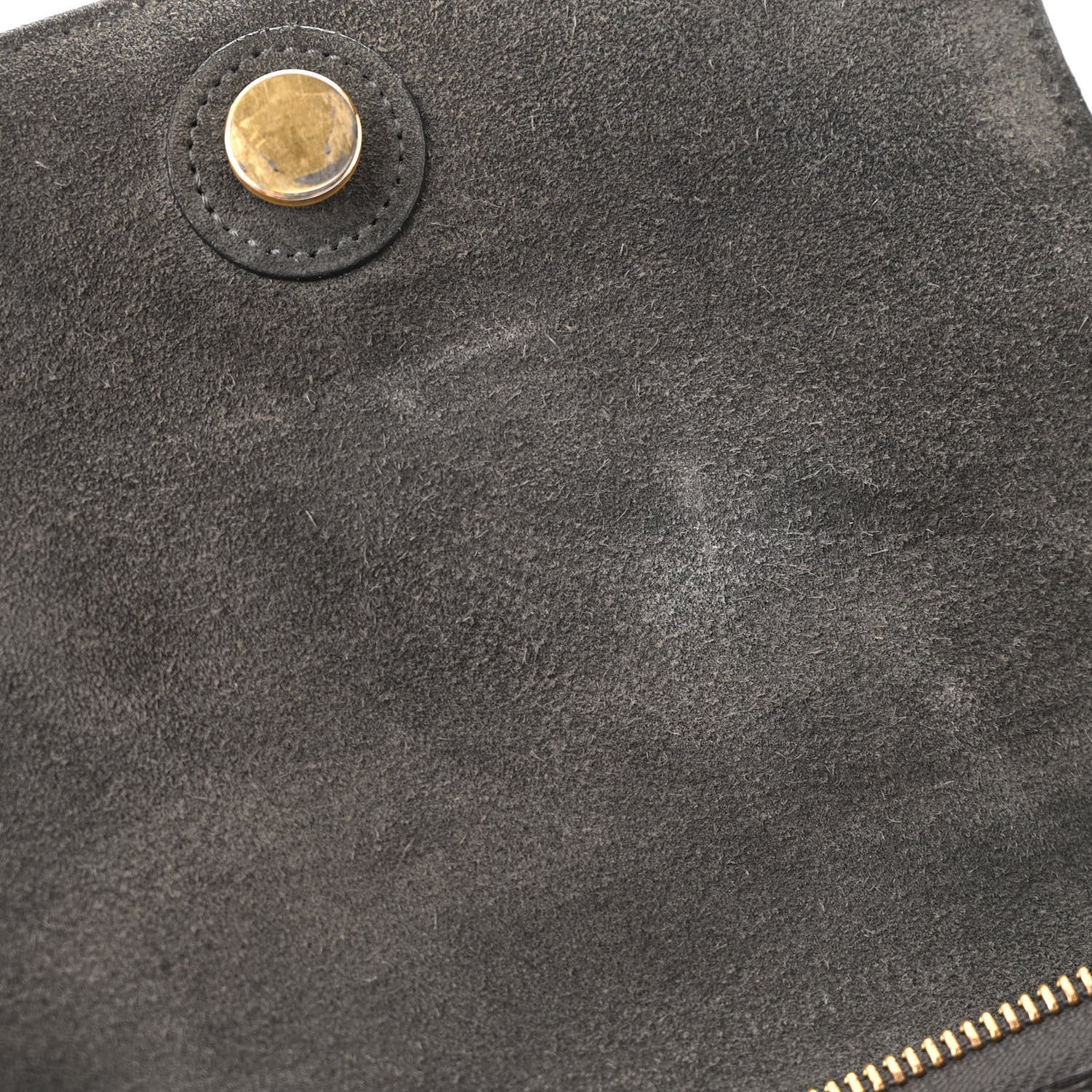 Celine Grained Calfskin Mini Belt Bag Grey 13 of 13