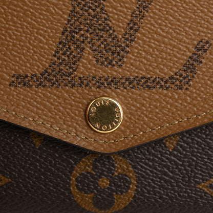 Louis Vuitton Reverse Monogram Giant Sarah Wallet 7 of 13