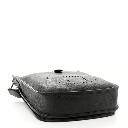 Hermes Taurillon Clemence Evelyne III PM Black 4 of 11