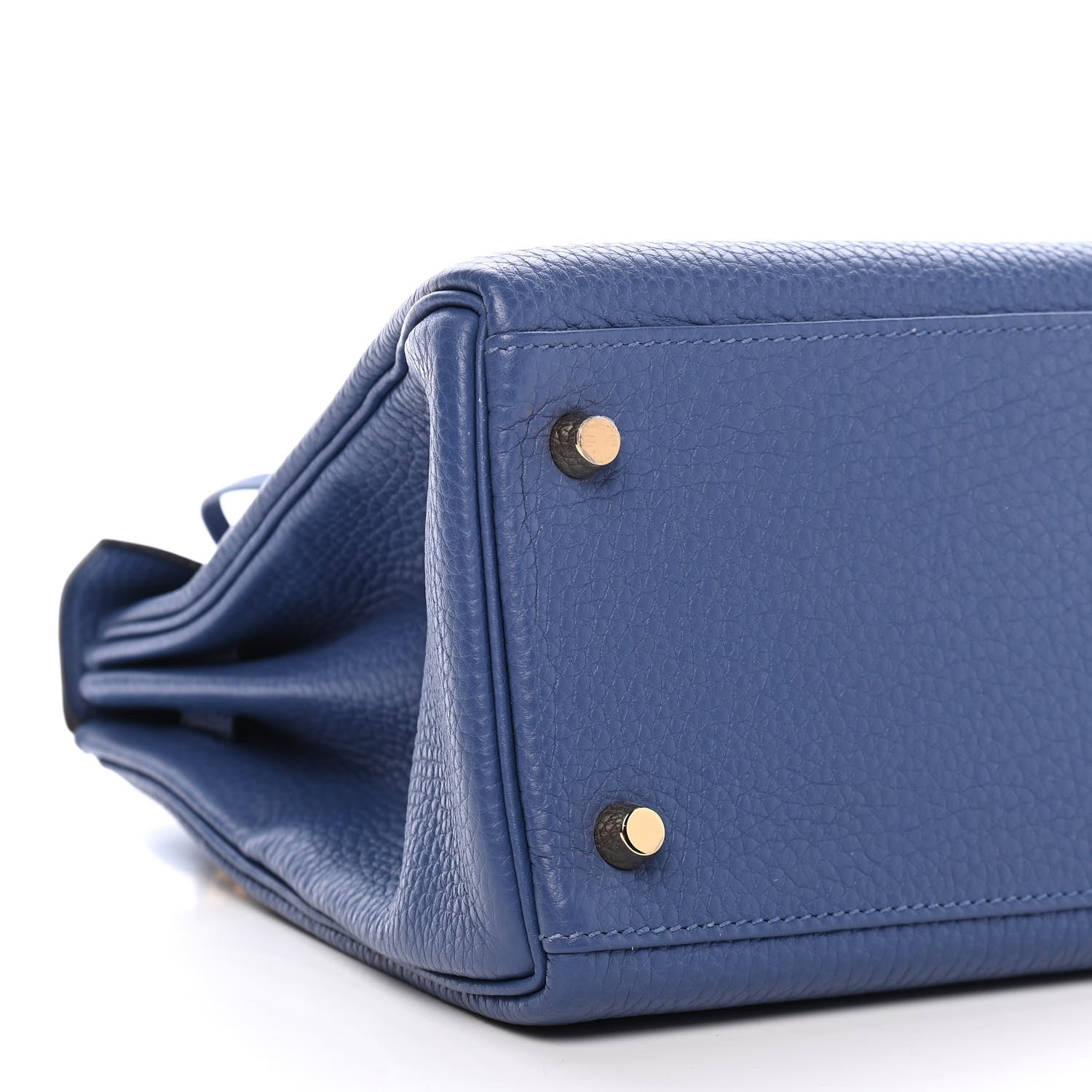 Hermes Taurillon Clemence Kelly Retourne 28 Bleu Brighton 18 of 23