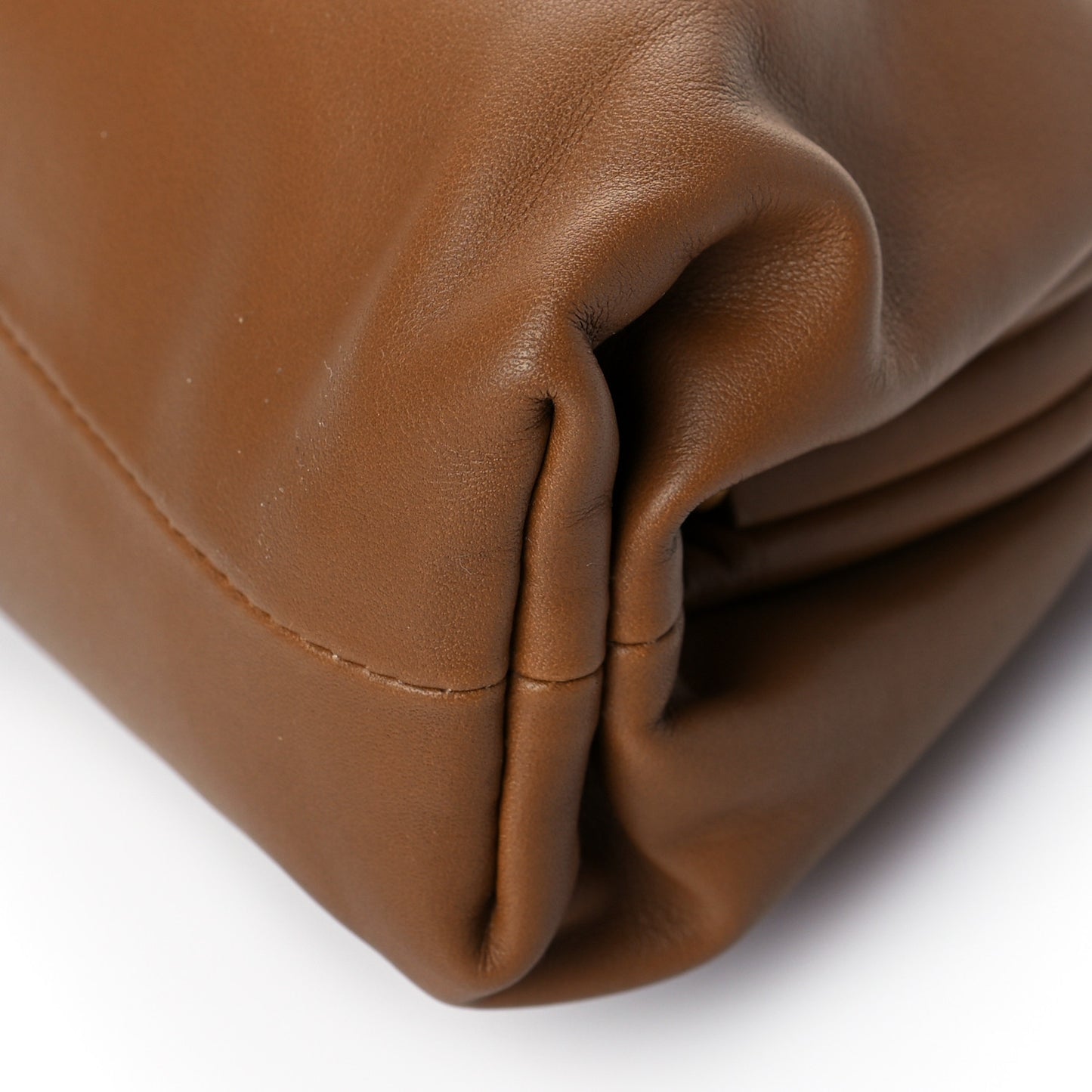 Butter Calfskin The Mini Pouch Cammello