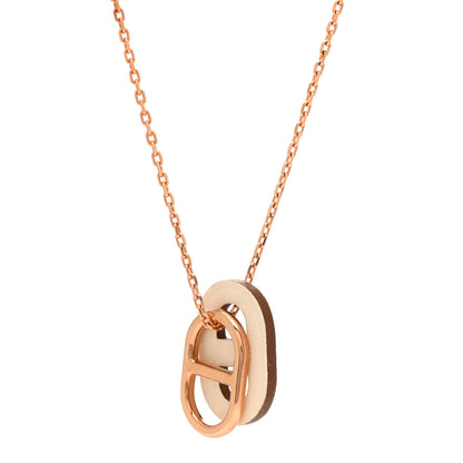 Hermes Swift O'Maillon Pendant Necklace Nata 4 of 7