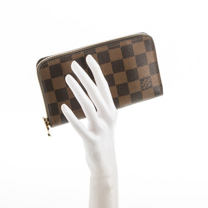 Louis Vuitton Damier Ebene Zippy Compact Wallet 2 of 7