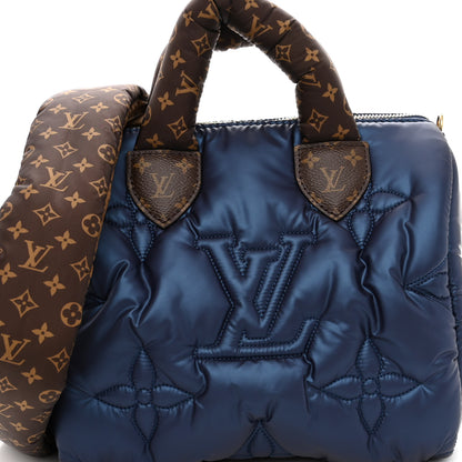 Louis Vuitton Econyl Mini Monogram Pillow Speedy Bandouliere 25 Navy 7 of 9