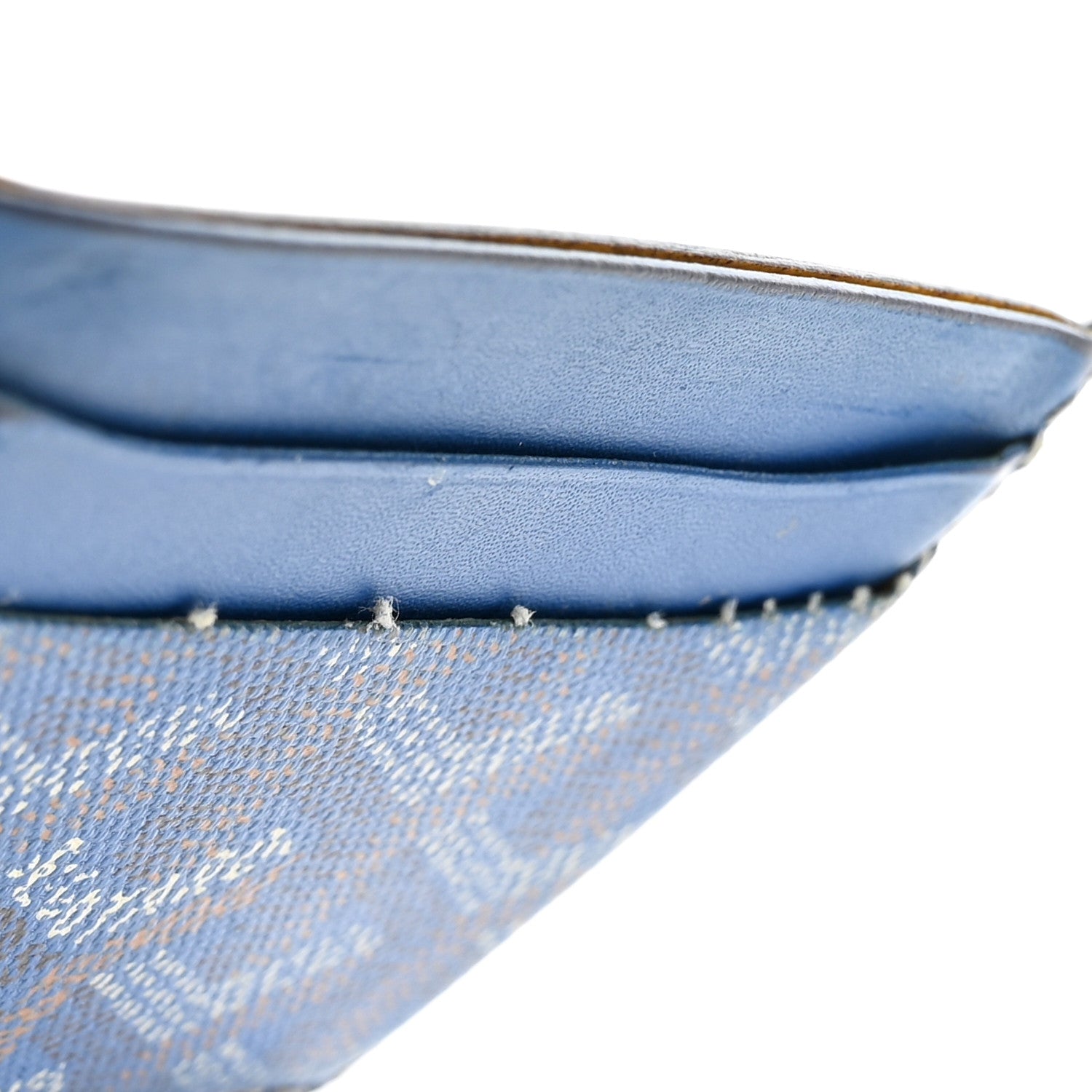Goyard Goyardine Saint Sulpice Card Holder Sky Blue 11 of 12