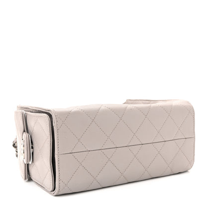 Chanel Caviar Quilted Mini Chanel 25 Handbag Dark Grey 4 of 10