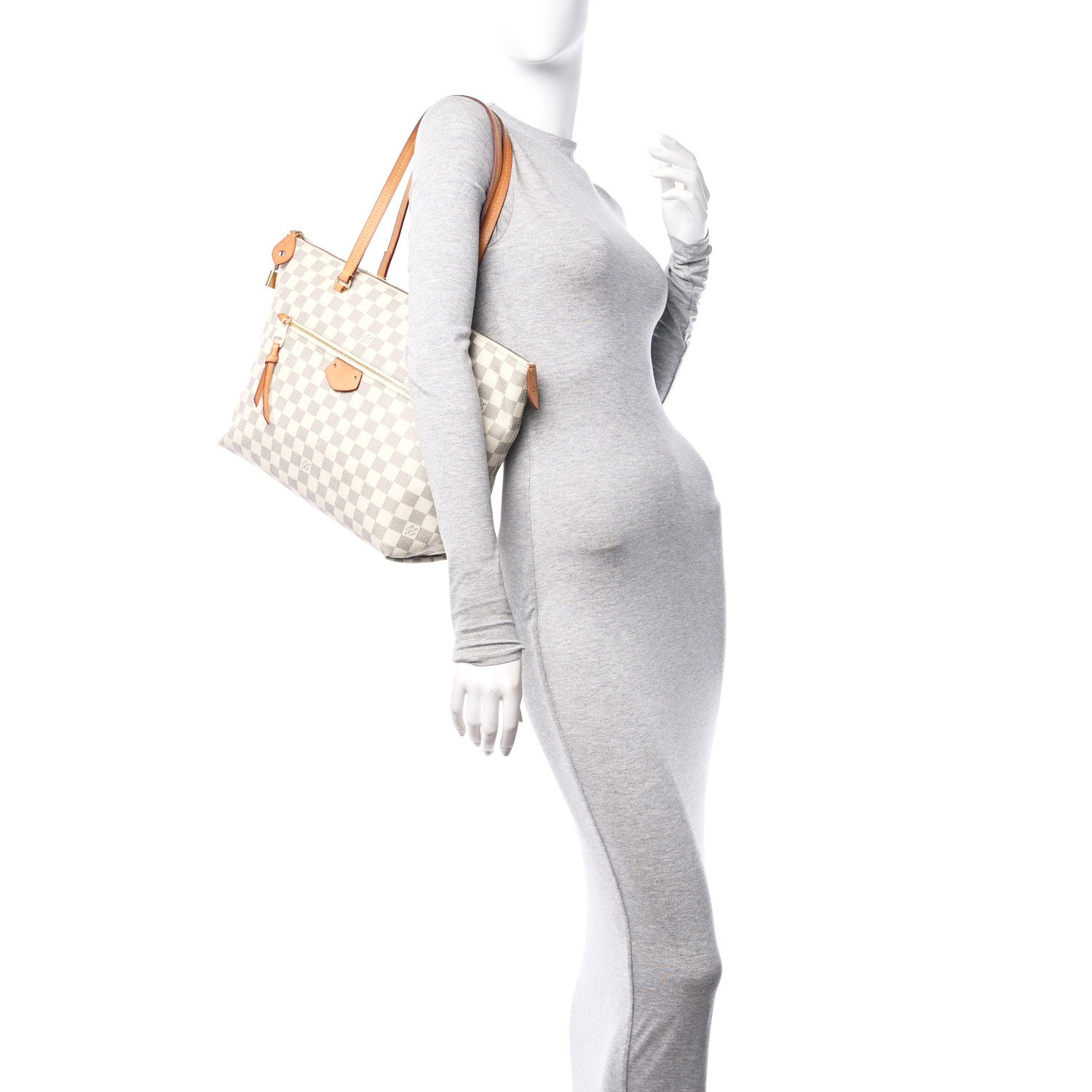 Louis Vuitton Damier Azur Iena MM 2 of 14