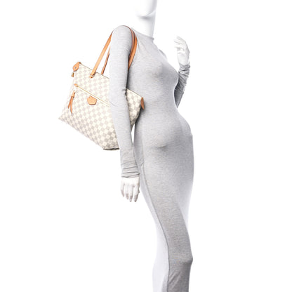 Louis Vuitton Damier Azur Iena MM 2 of 14