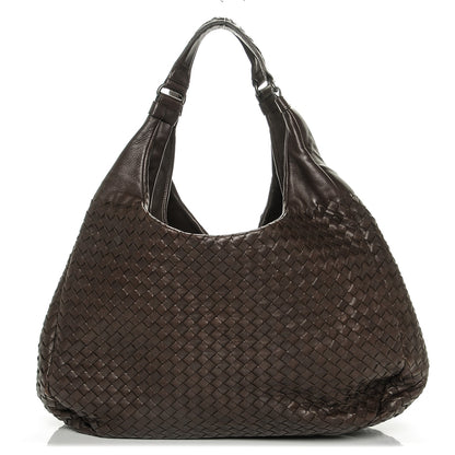 Bottega Veneta Nappa Intrecciato Large Campana Ebano 1 of 11