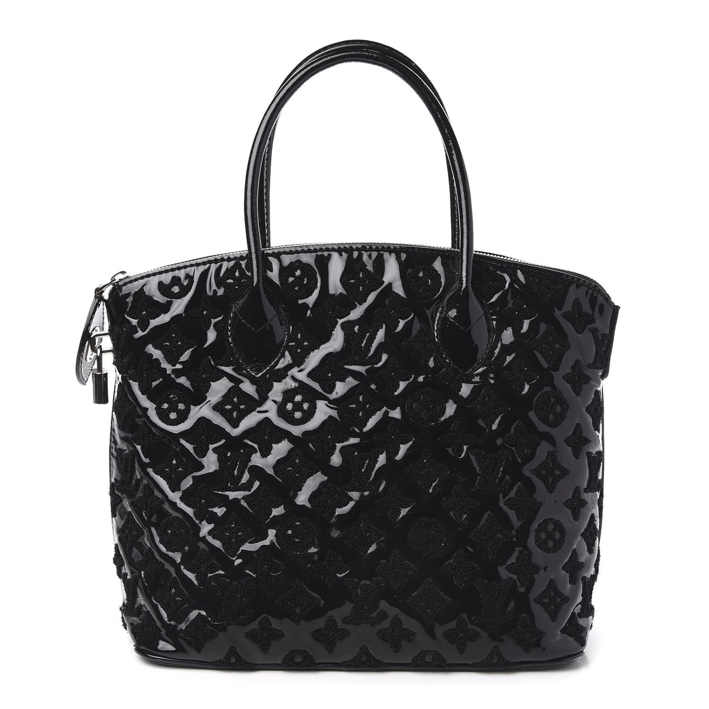 Patent Lambskin Fascination Lockit Vert Fonce