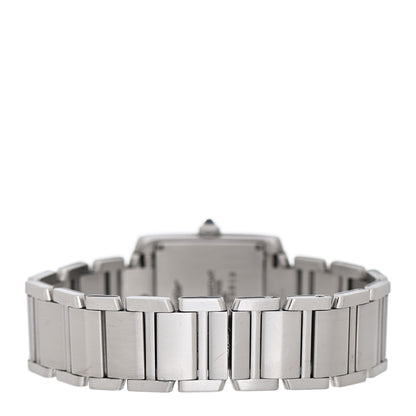 Cartier Stainless Steel 25mm Tank Francaise Quartz Watch 3 of 5