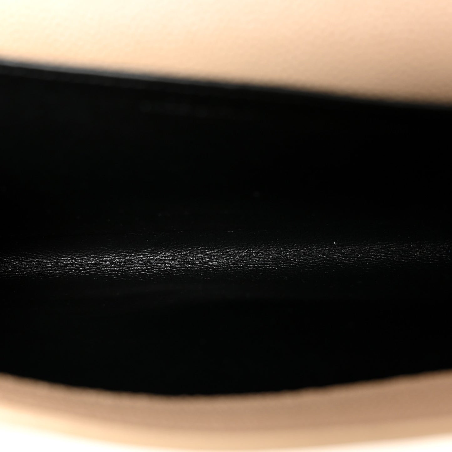 Grain De Poudre Monogram Uptown Chain Wallet Dark Beige