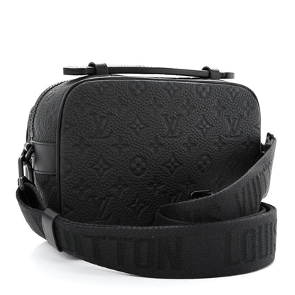 Louis Vuitton Taurillon Monogram S Lock Messenger Black 2 of 9