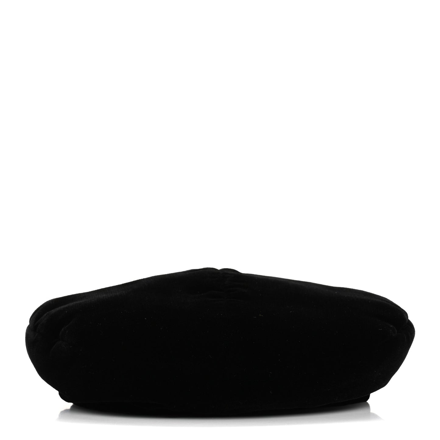 Velvet Beret Hat M Black