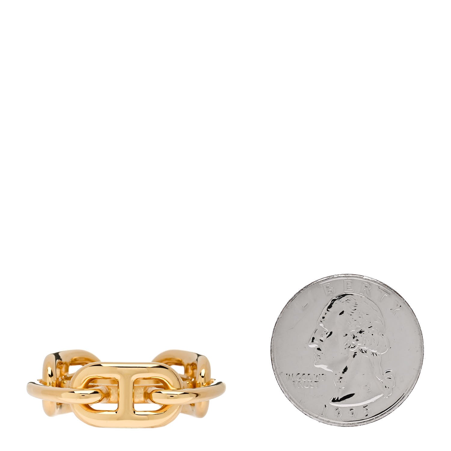 Hermes Permabrass Regate Scarf Ring 2 of 4
