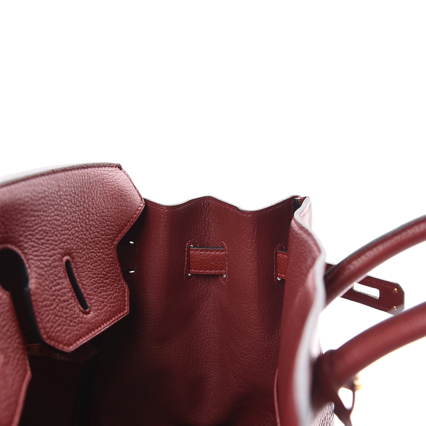 Taurillon Clemence Birkin 35 Rouge H