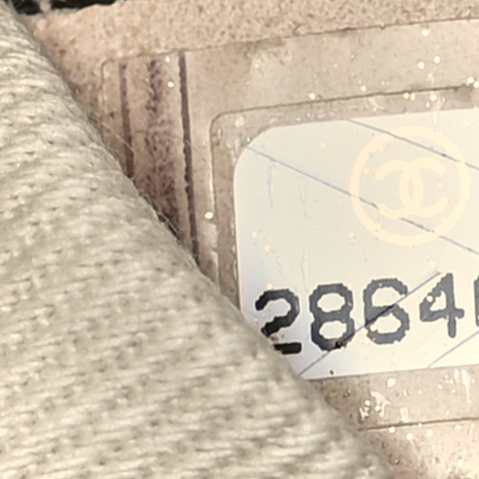 Caviar Chevron Quilted Mini Coco Handle Flap Beige