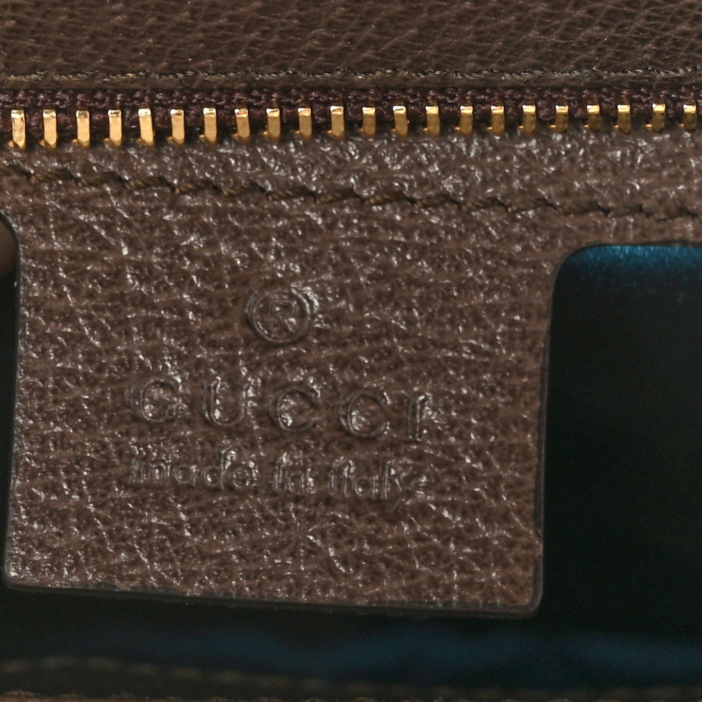 GG Supreme Monogram Web Medium Ophidia Chain Shoulder Bag Brown