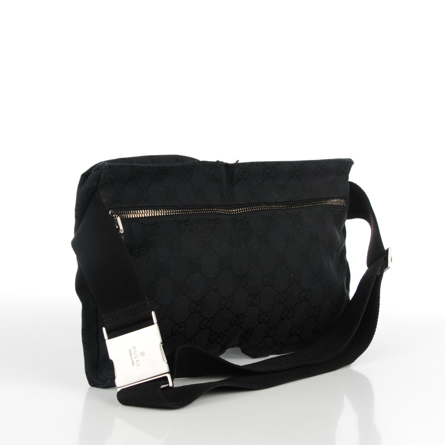 Monogram Belt Bag Black