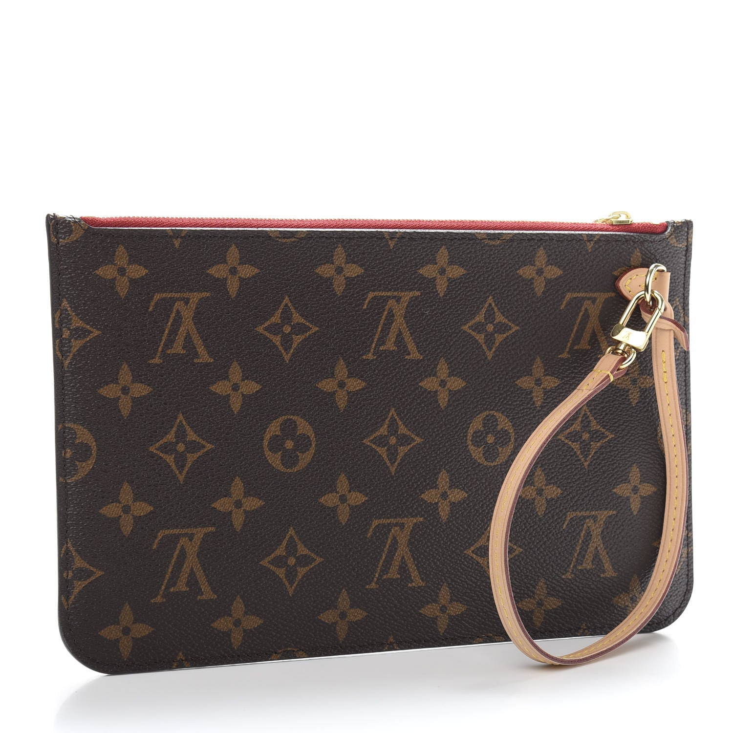 Louis Vuitton Monogram Neverfull MM GM Pochette Cherry 3 of 9