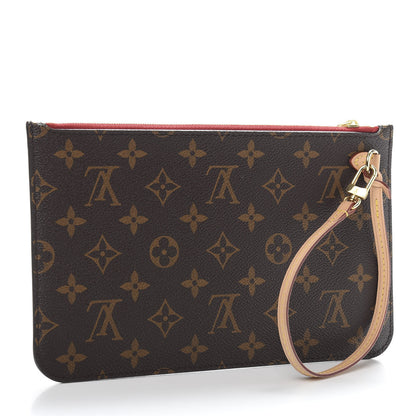 Louis Vuitton Monogram Neverfull MM GM Pochette Cherry 3 of 9