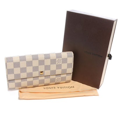 Louis Vuitton Damier Azur Sarah Wallet 5 of 8