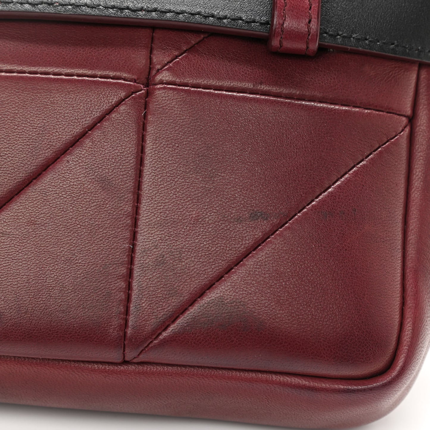 Lambskin Monogram Jamie Belt Bag Red