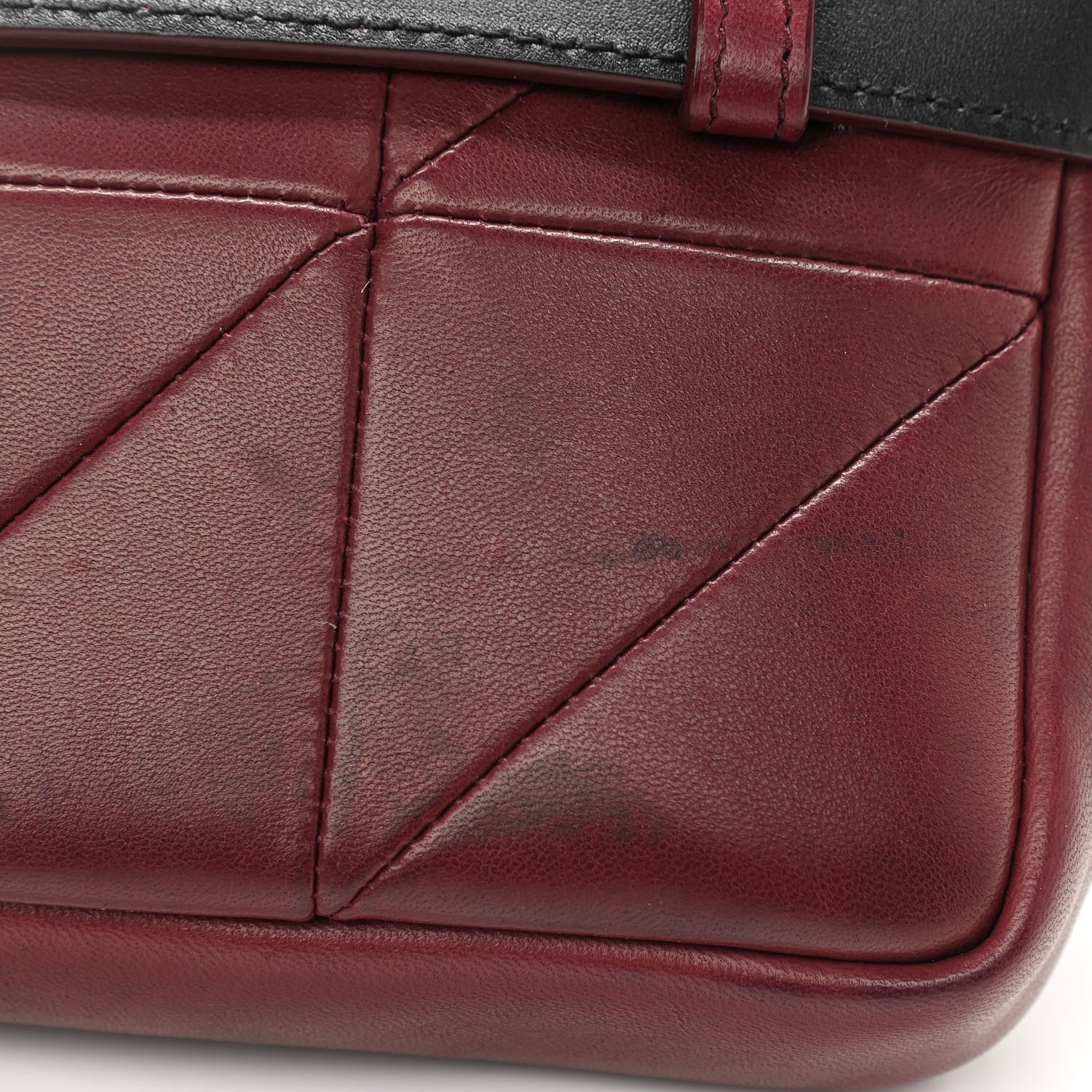 Saint Laurent Lambskin Monogram Jamie Belt Bag Red 13 of 13