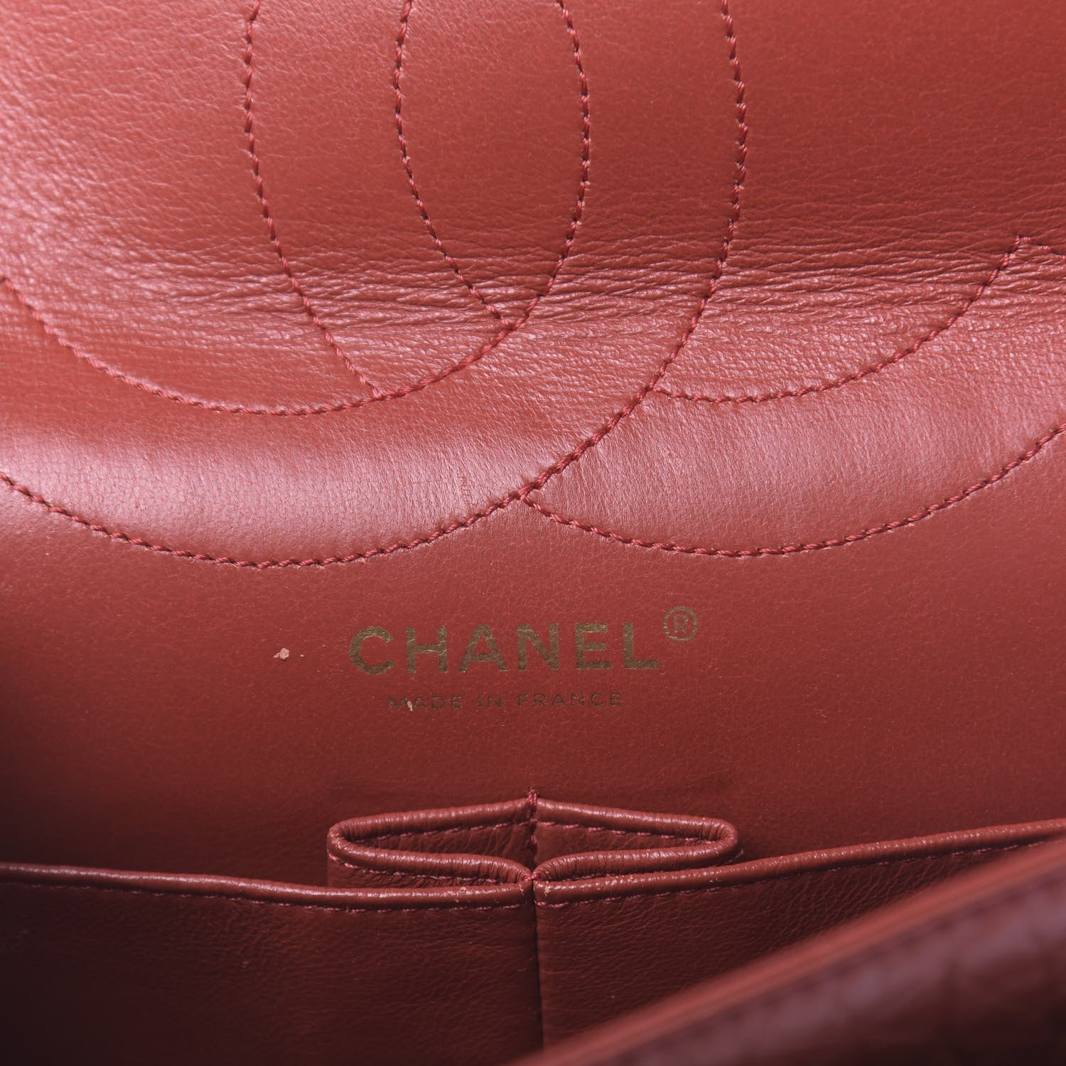 Chanel Aged Calfskin Quilted 2.55 Reissue 226 Flap Red 6 of 22