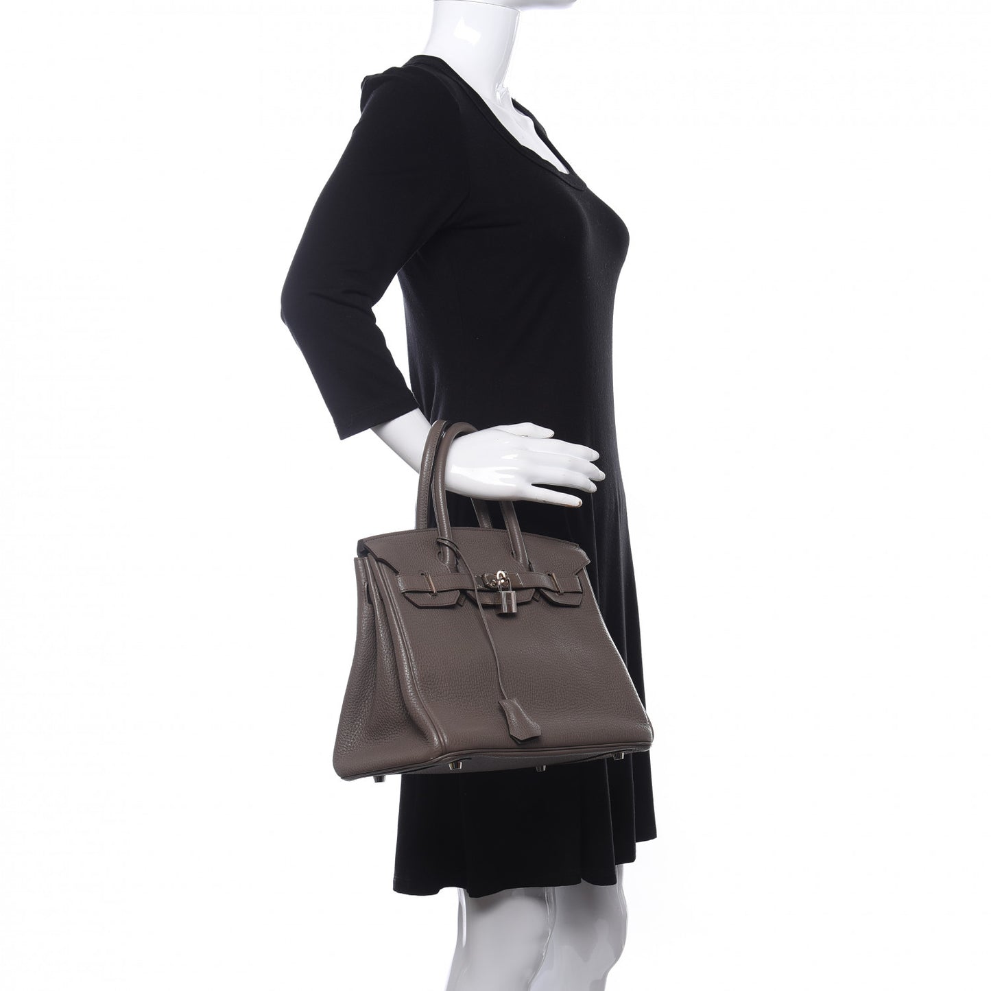 Taurillon Clemence Birkin 30 Etain