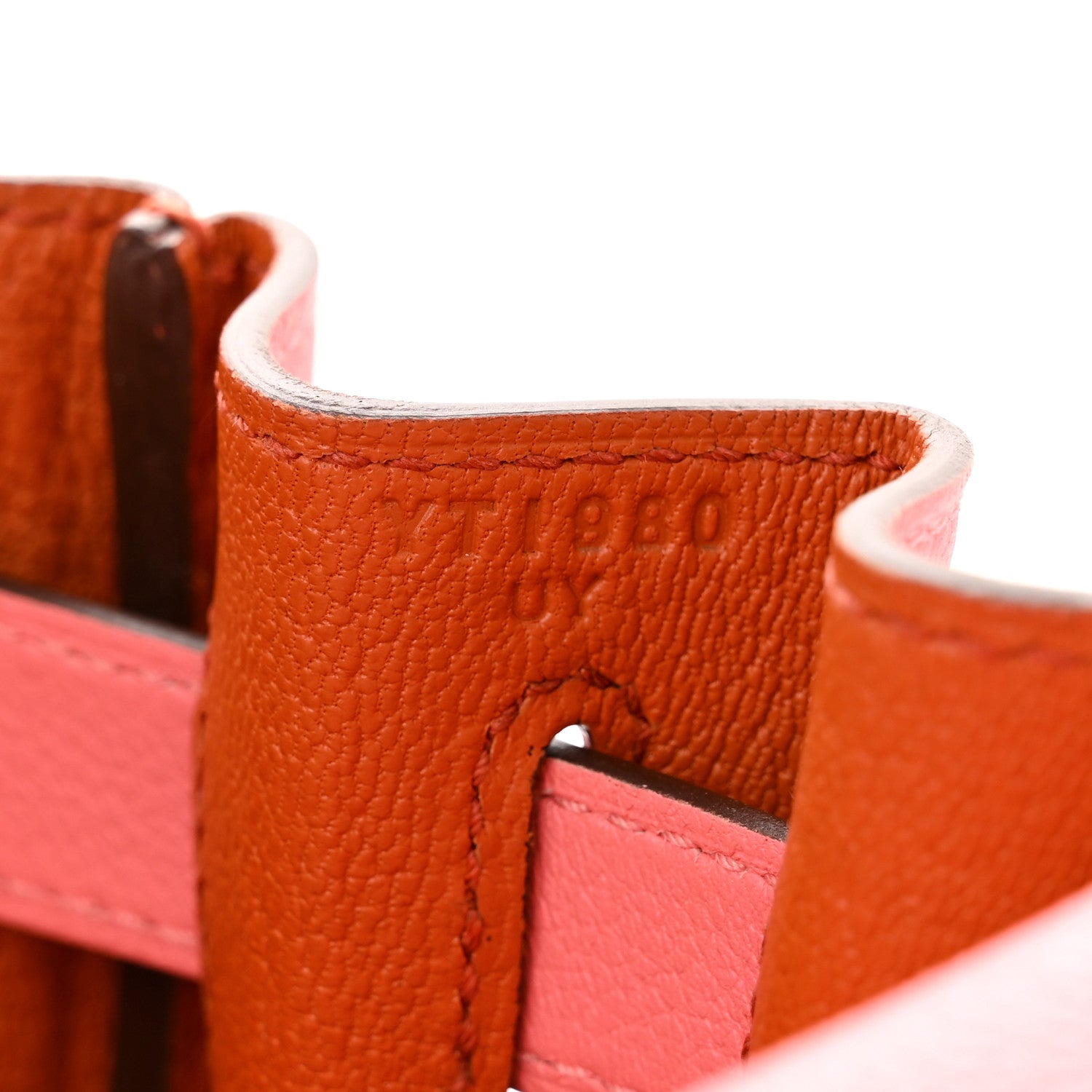 Hermes Evercolor Verso Kelly Retourne 28 Rose D'ete Terre Battue 7 of 11