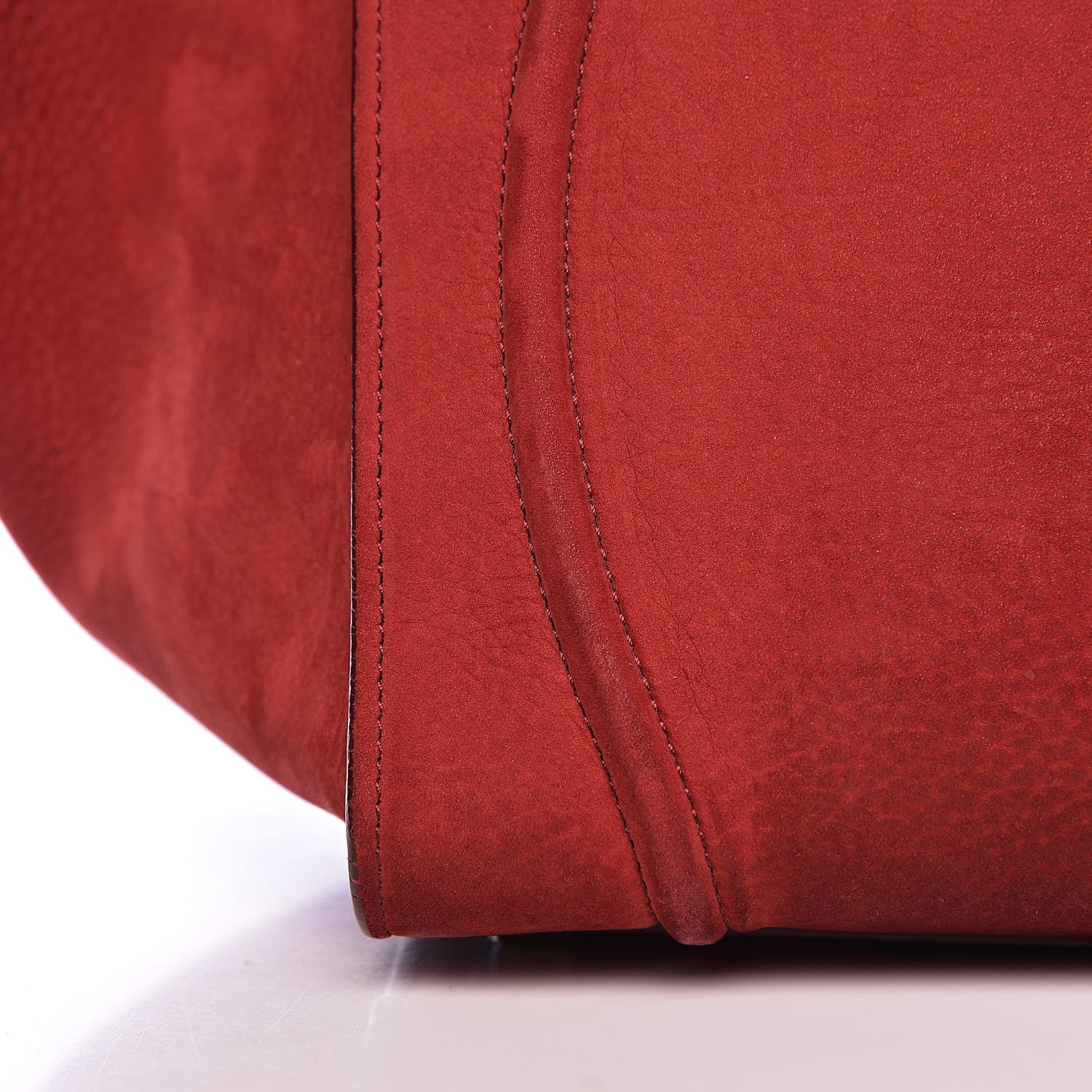 Celine Nubuck Medium Phantom Luggage Red 15 of 20