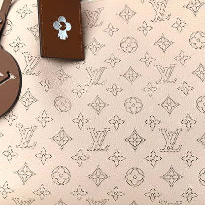 Louis Vuitton Mahina Carmel Hobo Creme 9 of 10