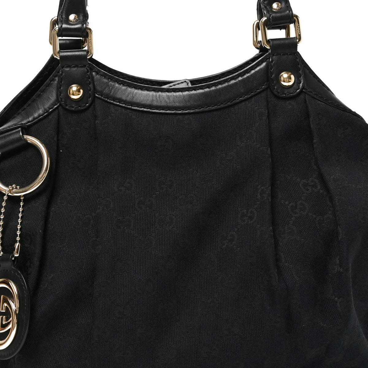 Monogram Medium Sukey Black