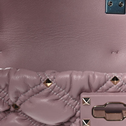 Valentino Garavani Nappa Spikeme Clutch Rose Quartz 10 of 10